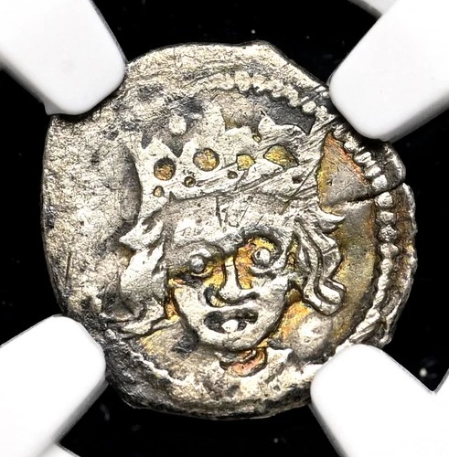 IRELAND. Edward IV, 1471-1483. Silver Penny. Dublin, Burns Type 11, NGC VF25