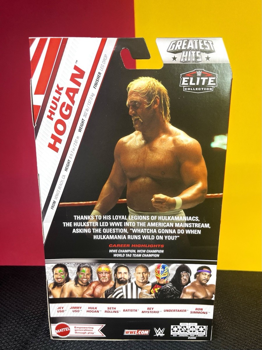2025 WWE Elite Collection Greatest Hits: HULK HOGAN (Based off