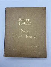 Vintage Better Homes Gardens New Cookbook Souvenir Edition 1965 Gold 3rd ed