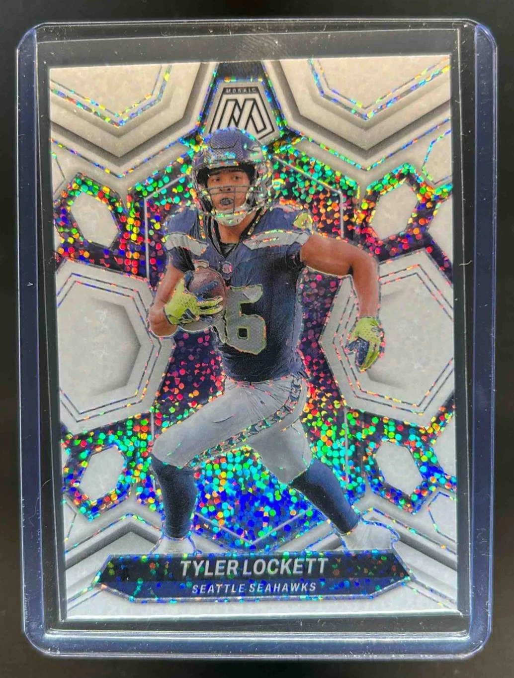 2024 Panini Mosaic Tyler Lockett White Sparkle Prizm SSP #200 Seahawks
