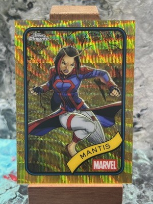 MANTIS - 2025 Topps Chrome Marvel Gold Wave /50 Card #171