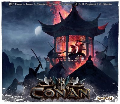 Conan Board Game Khitai Expansion Monolith Games NEW In Shrink