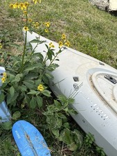 Emotion Kayaks White Sit-In Hard-Shell Kayak for Recreation and Water Sports