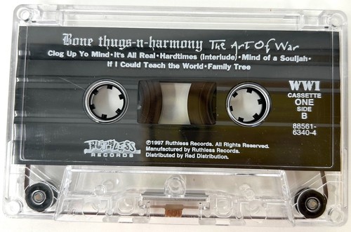 BONE THUGS-n-HARMONY THE ART OF WAR Cassette Tape ONLY - Picture 2 of 2