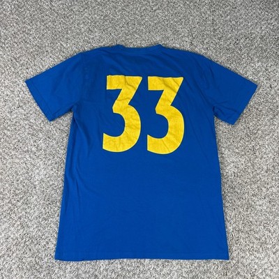 Fallout Vault 33 Graphic T Shirt Mens Large Blue Yellow Gaming Tee 2024 Amazon