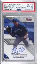 2017 Bowman's Best Best of 2017 Auto Evan White #B17-EW PSA 10 GEM MT Auto 8d2