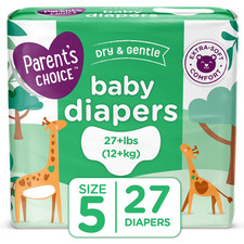 Parents Choice Baby Diapers Size 5