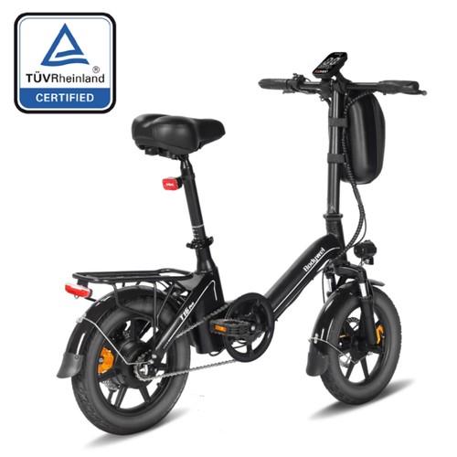 14'' E-Bike City Electric Bike 36V 50KM Mini Ebike For 140-185cm Teenager Adults