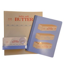 Pearhead Stationery Set Yellow Blue New Butte...