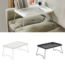 Bed Tray With Folding Legs Breakfast Serving Lap Tray Table Space Saving