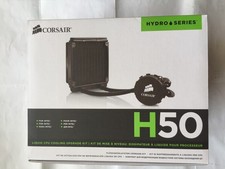Corsair Cooling Hydro Series H50 High Performance Liquid CPU Cooler CW-9060006-W