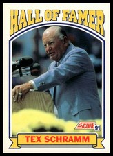 1991 Score #673 Tex Schramm