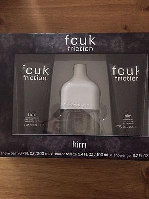 Perfume Gift Set Fcuk Friction Aftershave 100ml French Connection