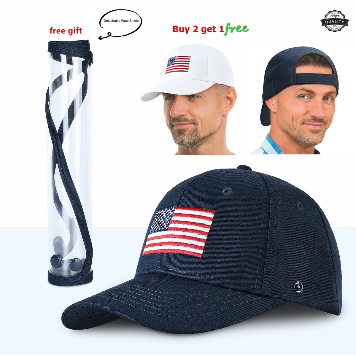 Baseball Cap Men American Flag, America Baseball Caps