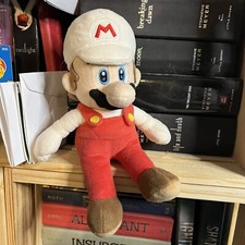 Super Mario Bros. Fire Mario 9  Nintendo 2017 Plush By Little Buddy