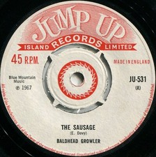 LOT  3  JUMP UP SINGLES*BALDEHEAD GROWLER*MIGHTY DOUGLA*LORD KITCHENER*MINT-
