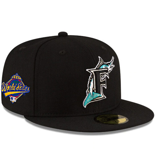 Casquette Snapback New Era Florida Marlins - Champion 1997, 100% Laine, Neuve Avec étiquette