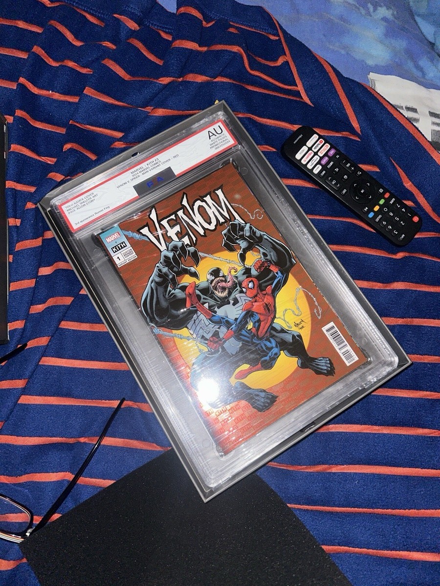 Marvel Kith #3 Venom Variant Cover Red Comic (PSA Graded AU 0.8