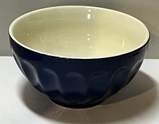 Dowan Dark Blue Cereal Bowl 24 oz. 6” x 3-1/4” in Excellent Used Condition