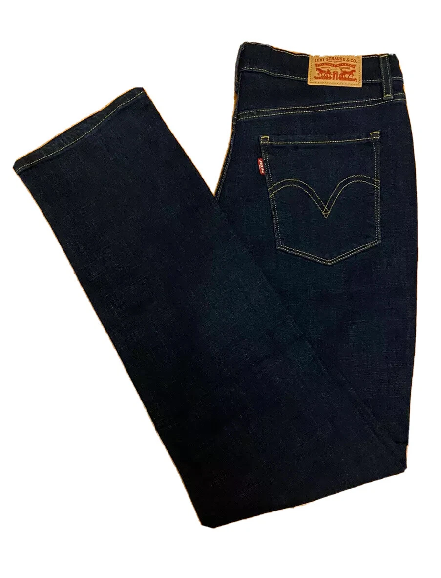 Levi's women's classic straight jeans Dark wash marine dip Blue 39250-0062