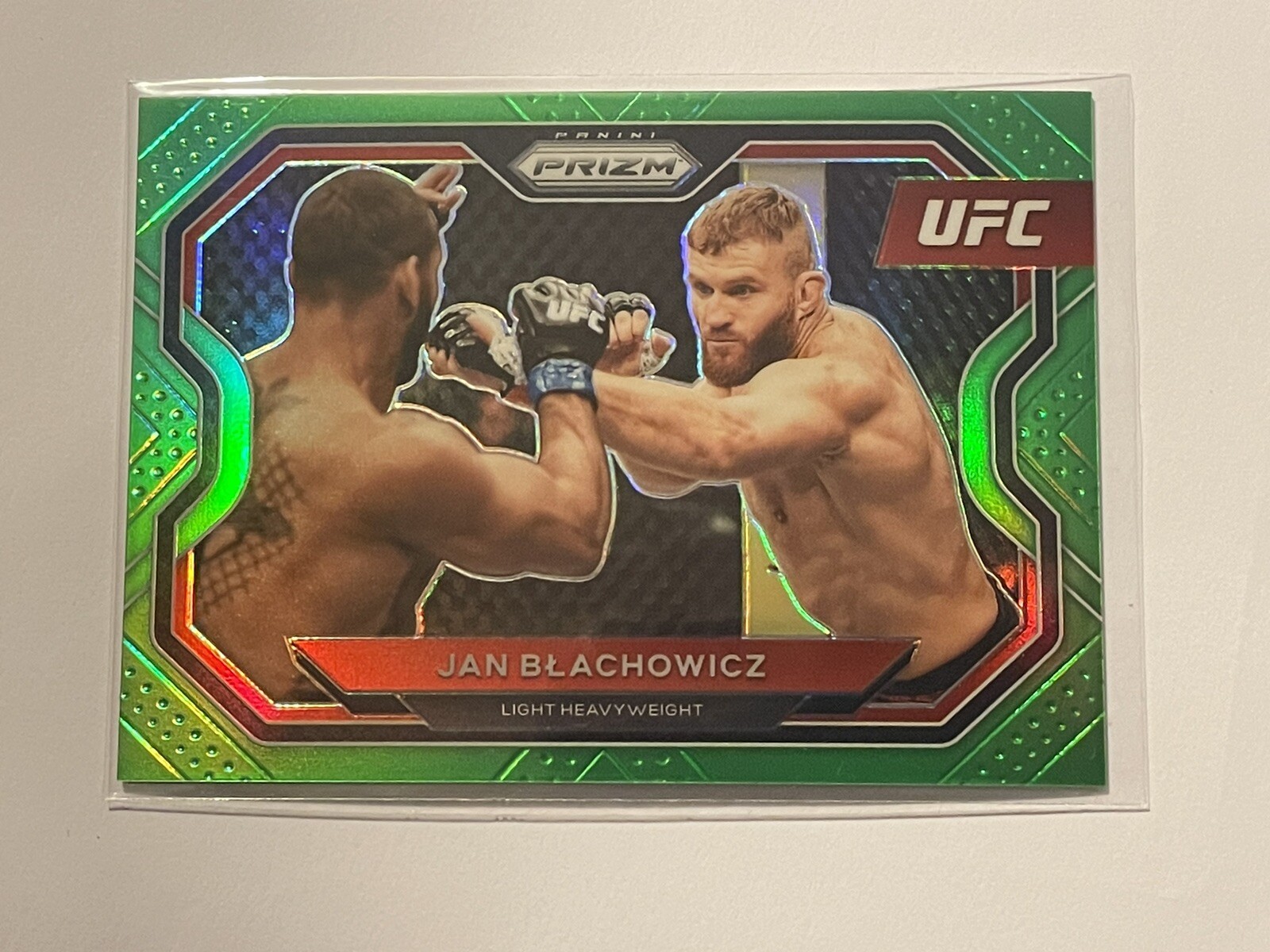Jan Blachowicz UFC 2021 Panini Prizm Neon Green Lime Prizm SP Card 20/75 🇵🇱