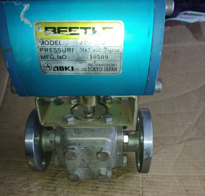 Beetle Air Actuator Valve Model AB-300 Stainless Steel