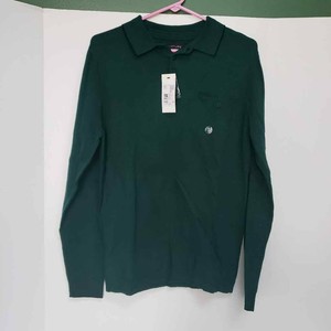 mens long sleeve polo sweater