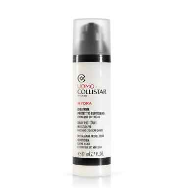 Tägliche schützende Feuchtigkeitscreme Gesichts- und Augencreme 24h 80ml Collistar Herren