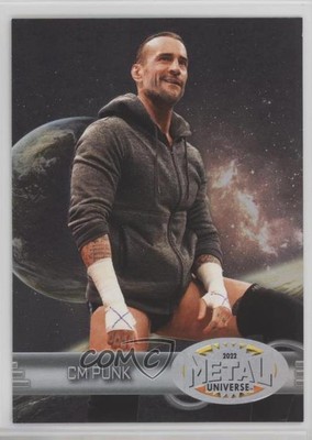 2022 Skybox Metal Universe AEW All Elite Wrestling 1997-98 Retro CM Punk #R-13