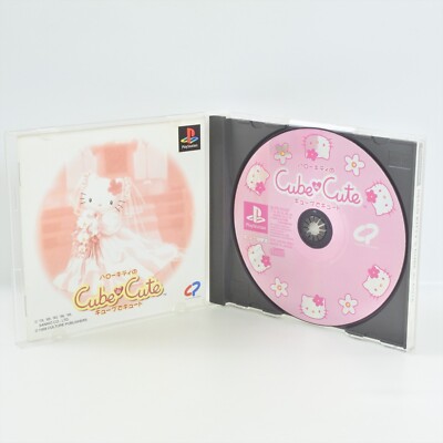 HELLO KITTY CUBE DE CUTE PS1 Playstation For JP System ccc p1 | eBay