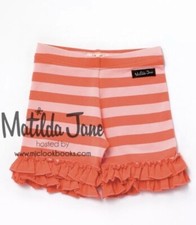 Girls Matilda Jane Happy And Free Licorice Laces Shorties Shorts Size 6 EUC