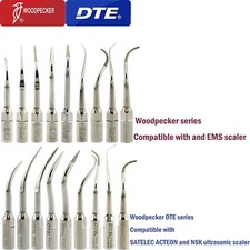 Woodpecker DTE Dental Ultrasonic Scaler Piezo Tips EMS SATELEC ACTEON NSK