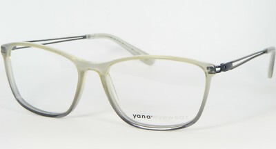 Yana by BoDe Design 2234 54 GREY GRAD IVORY TRANSPARENT EYEGLASSES 55-16-137mm