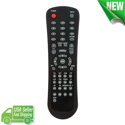 New Replaced Remote Control for Naxa Combo Players NTD-2457A NTD-1553 NTD-1952