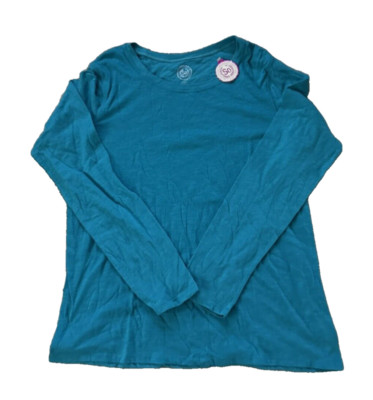 SO Long Sleeve Shirt for Girls - Turquoise - Size 20.5 - New NWT