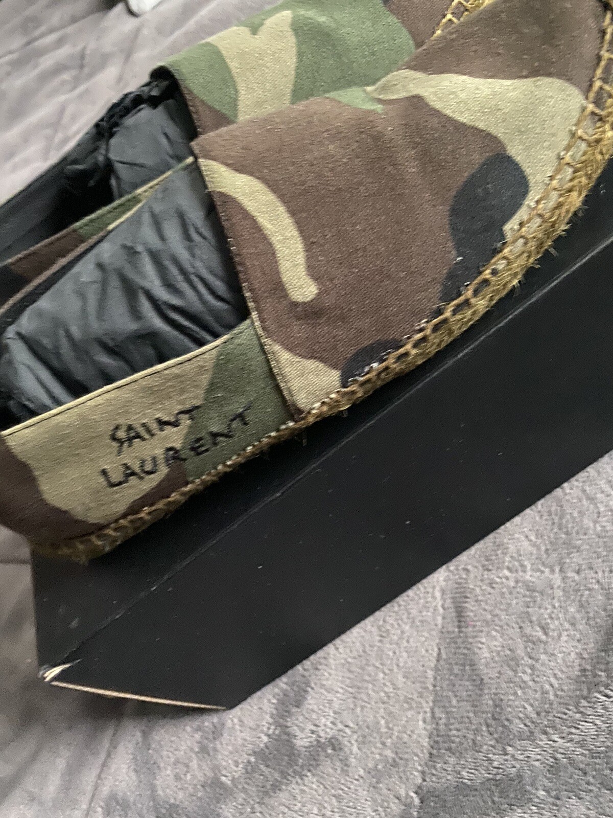 Saint Laurent espadrillas taglia 37