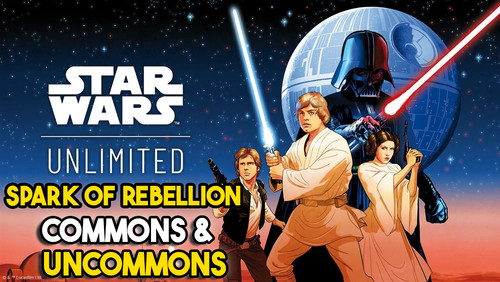 Star Wars Unlimited: Spark of Rebellion Select Singles!