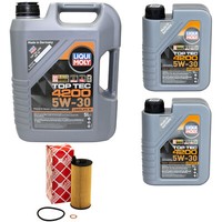 MotoröL Set 4200 5W-30 Liqui Moly 7 Liter + ÖLfilter FüR BMW 3Er 5Er 6Er X3 X5