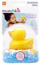 Munchkin Duck Duck Clean Bath Toy Yellow 