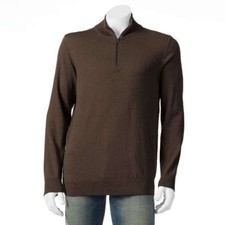 Men's SONOMA Goods for Life Fine Gauge Quarter-Zip Sweater  