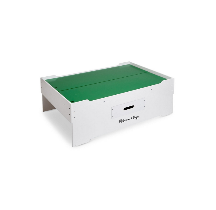 Melissa & Doug Deluxe Wooden Multi-Activity Play Table For Trains