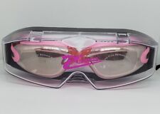 Pink Swim Goggles For Men And Women Reflective