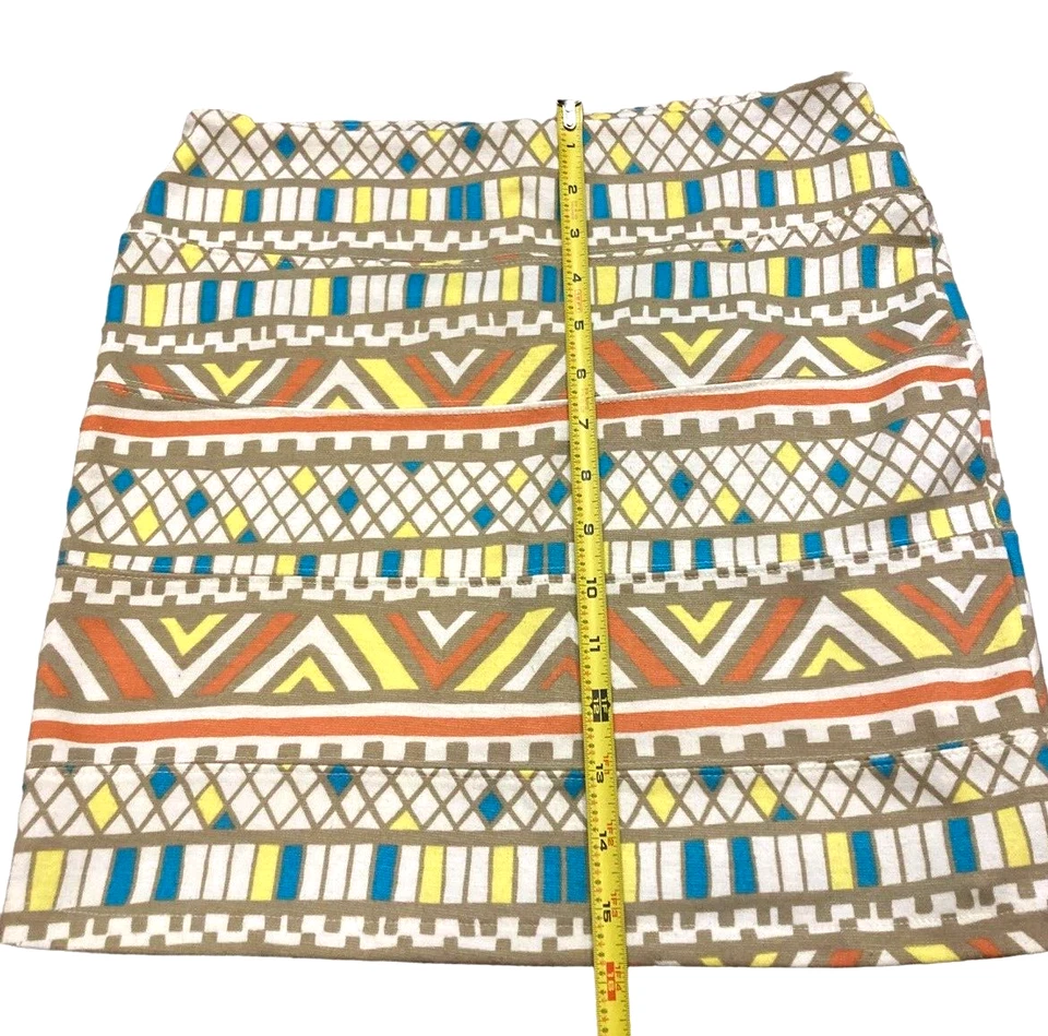 Falda Nollie M elástica estampado aztech bodycon mini Foto 3 de 4