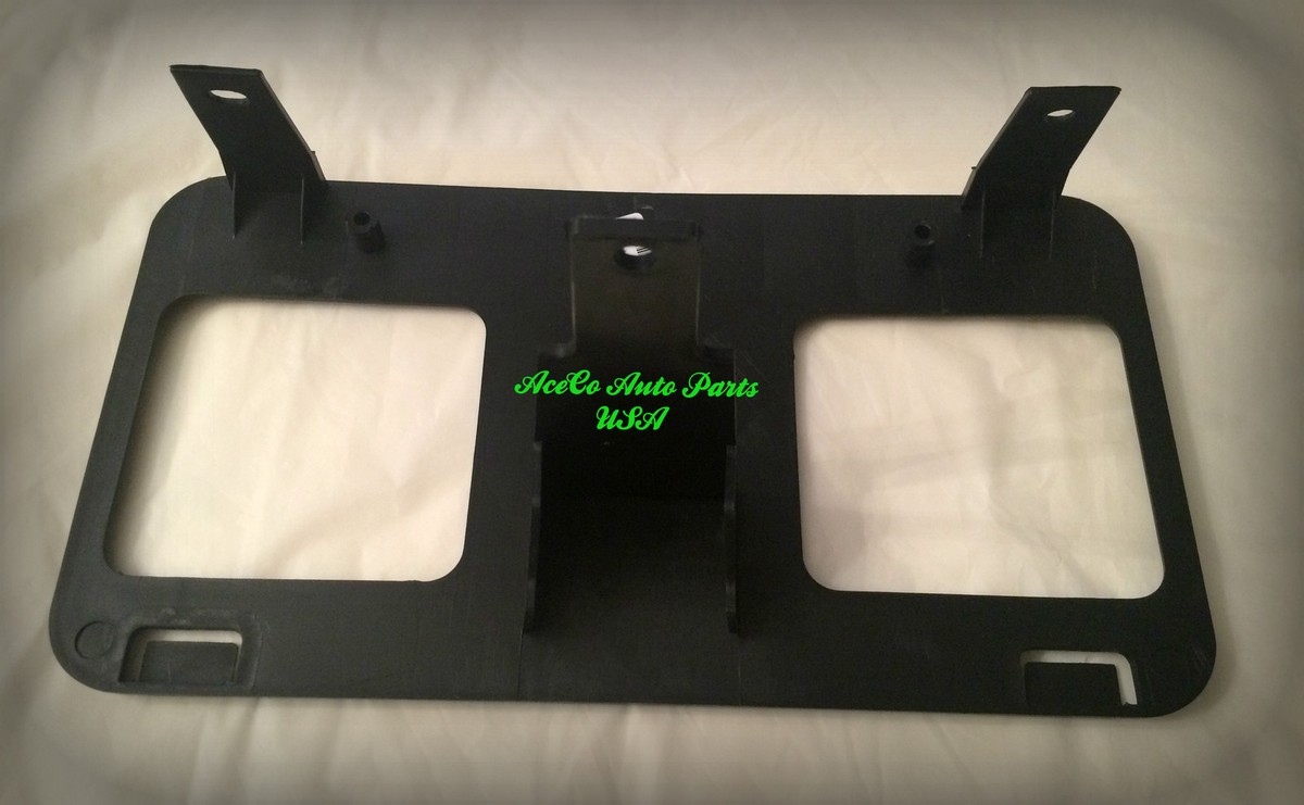 Front License Plate Bracket For 1999-2003 Ford F150 - Black, OEM Style Replacement