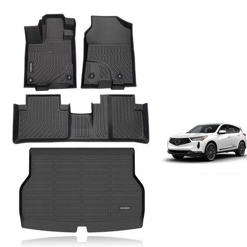 KELCSEECS® Floor Mats & Cargo Liner Custom for Acura RDX 2013 2014 2015,All