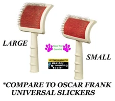 Master Grooming Tool UNIVERSAL SLICKER BRUSH Curved Back*Compa​re to Oscar Frank