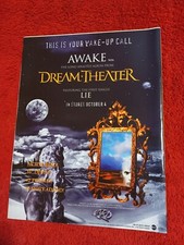 DREAM THEATER - 1993, 1994 & 1998 US Three(3) Full-Page Single Release Ads