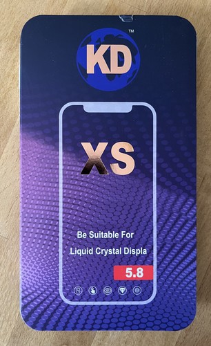 iPhone XS Display Screen * Flexleitung gerissen * für Bastler & Ersatzteile