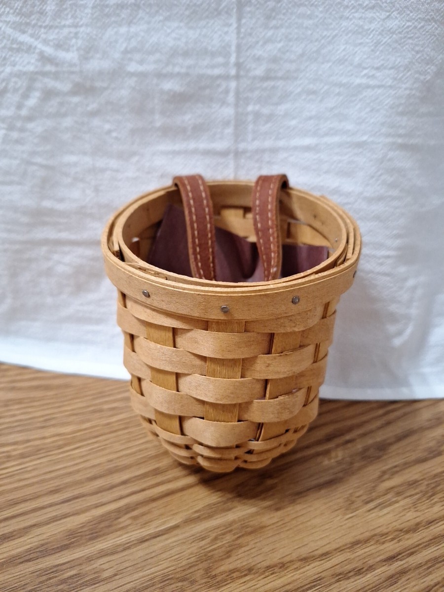 Longaberger XS Extra Small Foyer WB Basket New Never Used 9x10x8