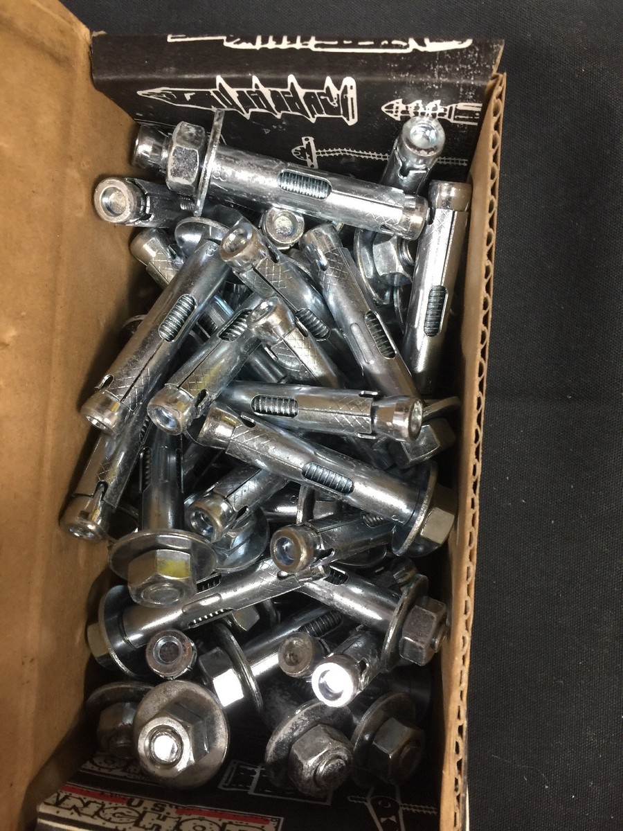 US ANCHOR HS-3817 Dynabolt Hex Nut 3/8-Inch by 1-7/8-Inch Sleeve